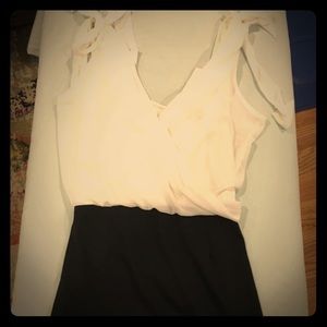 Black and White Dress